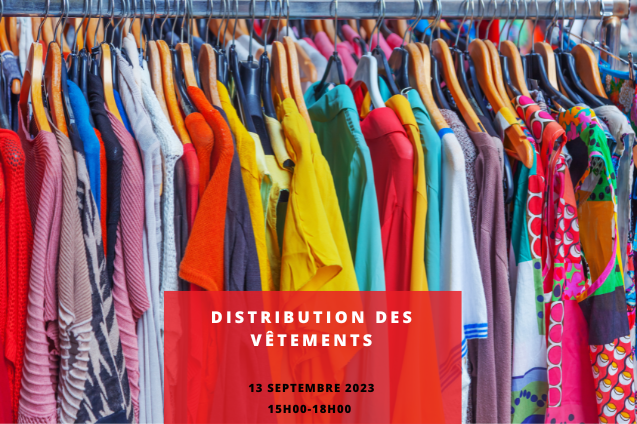 Semaine d'Accueil: Distribution des Vêtements
