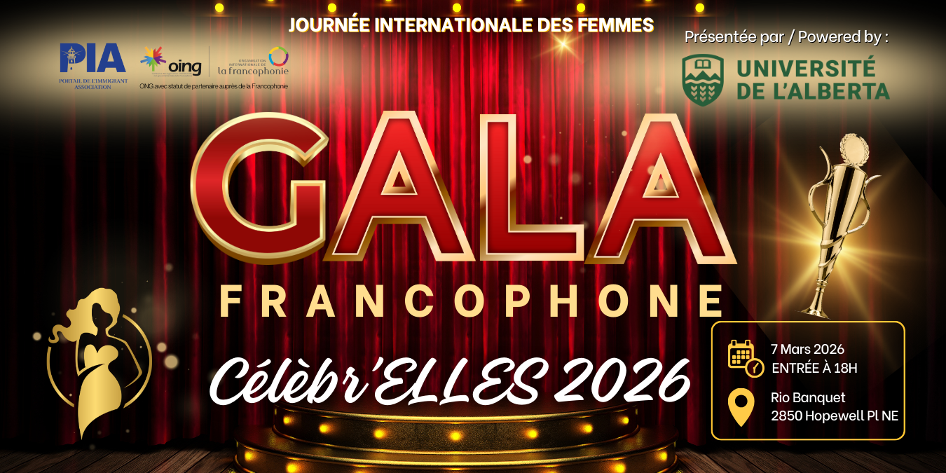 GALA FRANCOPHONE Célèbr&rsquo;ELLES – Édition 2026